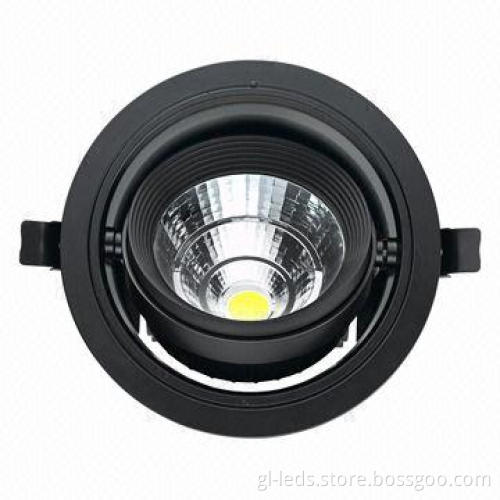 With high CRI and stability LED Recessed Downlight